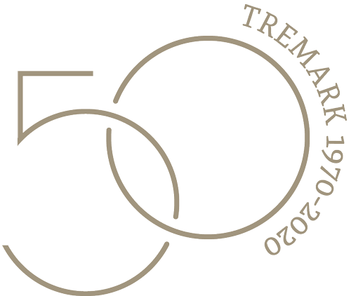 Tremarks Jubileums logotype 50 år